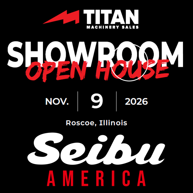 Open House Announcement at Titan Machinery Sales in IL